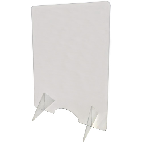 Barri&egrave;re de protection pour comptoir, 24" la x 32" h Distribution Jean Lapalme