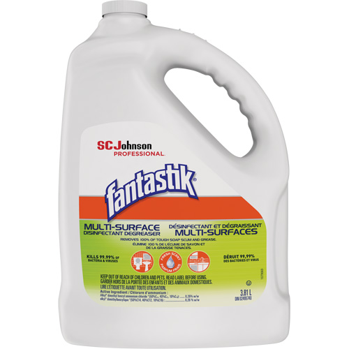 D&eacute;sinfectant et d&eacute;graissant multisurface professionnel Fantastik, 3,78 L, Cruche Distribution Jean Lapalme