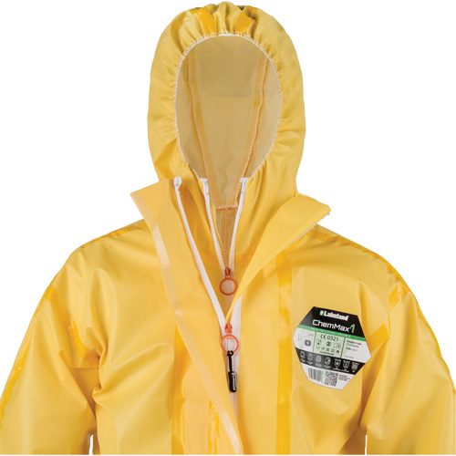 Combinaisons ChemMax 1, Poly&eacute;thyl&egrave;ne/Polypropyl&egrave;ne, 4T-Grand, Jaune Distribution Jean Lapalme