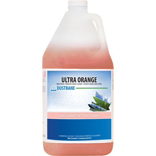 Nettoyant pour les mains Ultra Orange, Liquide, 4 L, Cruche, Parfum&eacute; Distribution Jean Lapalme