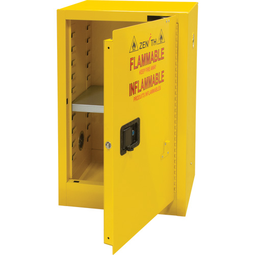 Armoire pour produits inflammables, 12 gal., 1 Porte(s), 23" La x 35" h x 18" p Distribution Jean Lapalme