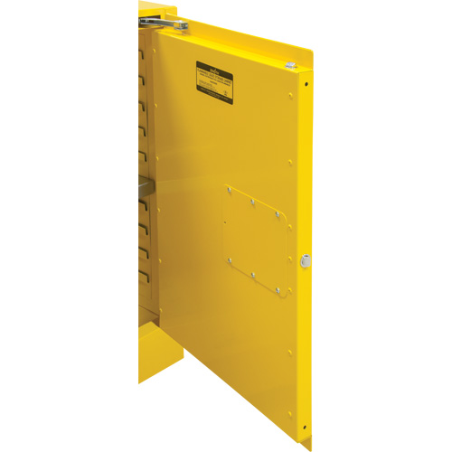 Armoire pour produits inflammables, 12 gal., 1 Porte(s), 23" La x 35" h x 18" p Distribution Jean Lapalme