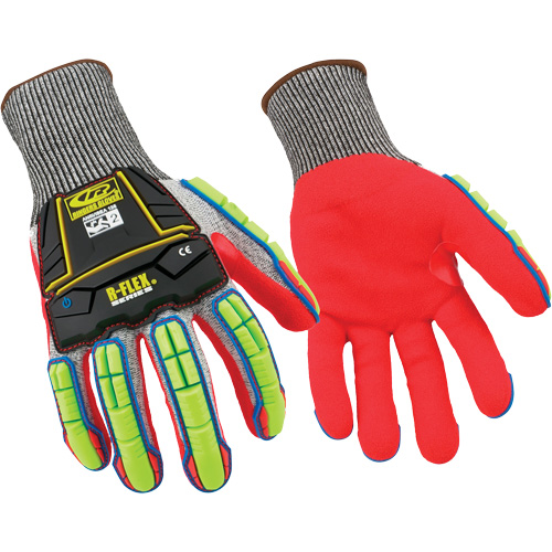 Gants r&eacute;sistants aux coupures 065, Taille T-petit/7, Calibre 13, Rev&ecirc;tement Nitrile, Enveloppe en PEHP, ANSI/ISEA 105 niveau 4 Distribution Jean Lapalme