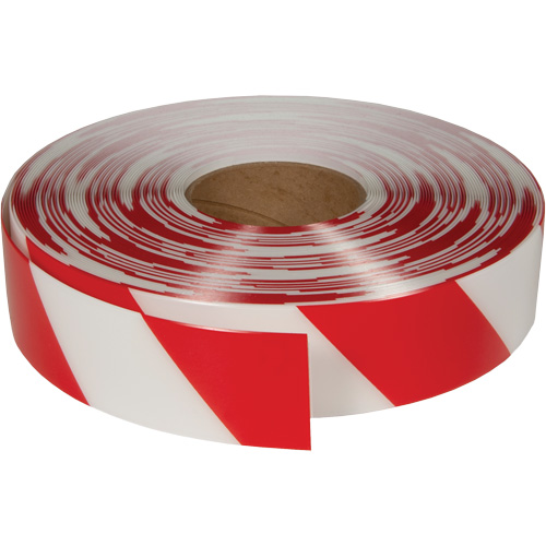 ArmorStripe&reg; Ultra Durable Floor Tape, 2" x 100', PVC, Red and White Distribution Jean Lapalme