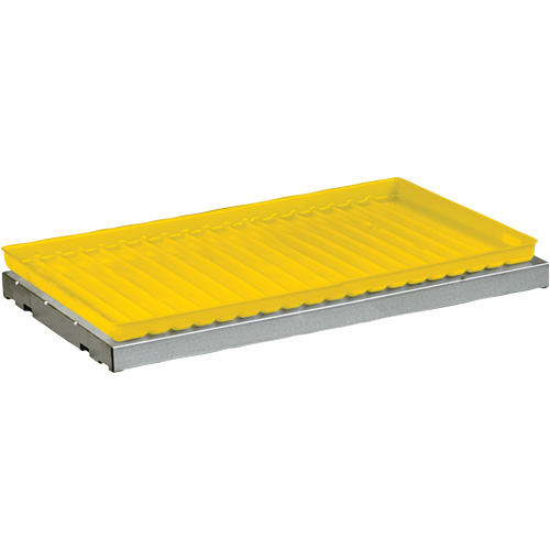&eacute;tag&egrave;re SpillSlope avec plateau pour armoire de s&eacute;curit&eacute; Distribution Jean Lapalme