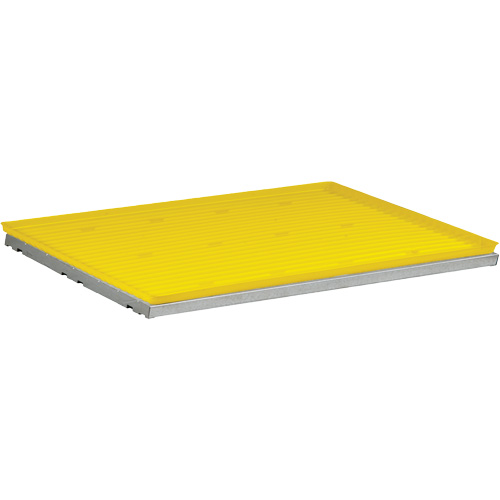 &eacute;tag&egrave;re SpillSlope avec plateau pour armoire de s&eacute;curit&eacute; Distribution Jean Lapalme