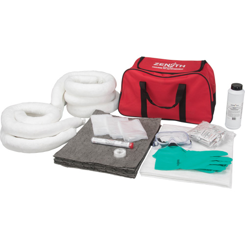 Trousse de lutte contre les d&eacute;versements, Universel, Sac, Absorbance de 10 gal. US Distribution Jean Lapalme