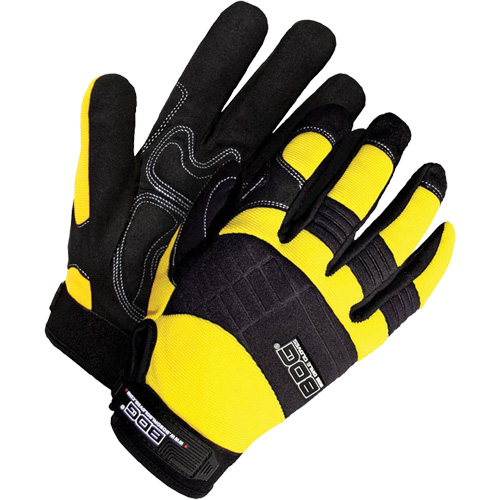 Heavy-Duty Performance Gloves with Padded Palms, Size Small, Synthetic Palm Distribution Jean Lapalme