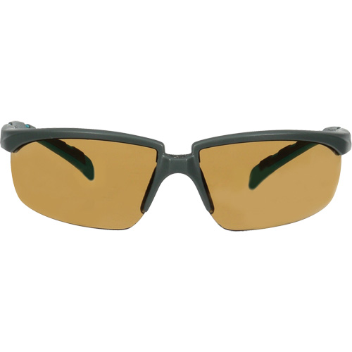 Lunettes de s&eacute;curit&eacute; de la s&eacute;rie Solus 2000, Lentille Brun, Antibu&eacute;e/Anti-&eacute;gratignures, ANSI Z87+ Distribution Jean Lapalme