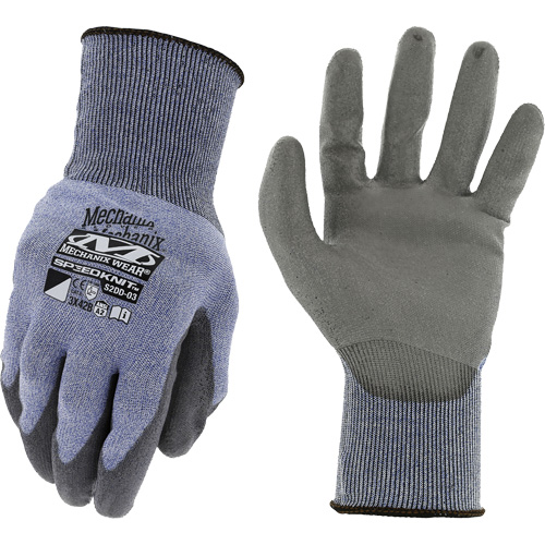 SpeedKnit B2 Cut-Resistant Gloves, Size Medium/8, 15 Gauge, Polyurethane Coated, HPPE Shell, ASTM ANSI Level A2/EN 388 Level B Distribution Jean Lapalme