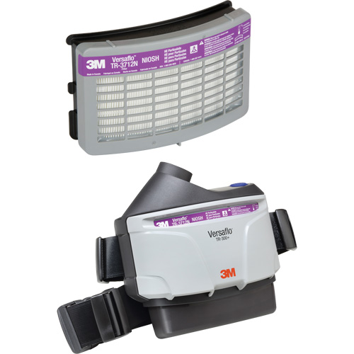 Ensemble complet d'APR &agrave; &eacute;puration d'air motoris&eacute; Versaflo TR-300, Pile Lithium-ion Distribution Jean Lapalme