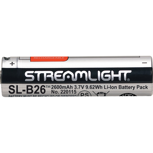 SL-B26&reg; Rechargeable USB Battery Pack, 18650, 3.7 V Distribution Jean Lapalme