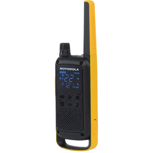 Ensemble de radios bidirectionnelles TalkAbout, Bande FRS, 22 canaux, Port&eacute;e 56 km Distribution Jean Lapalme