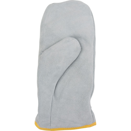 Mitaines dhiver en grain fendu doubl&eacute;es de boa, Taille Taille unique, Mitaine Distribution Jean Lapalme