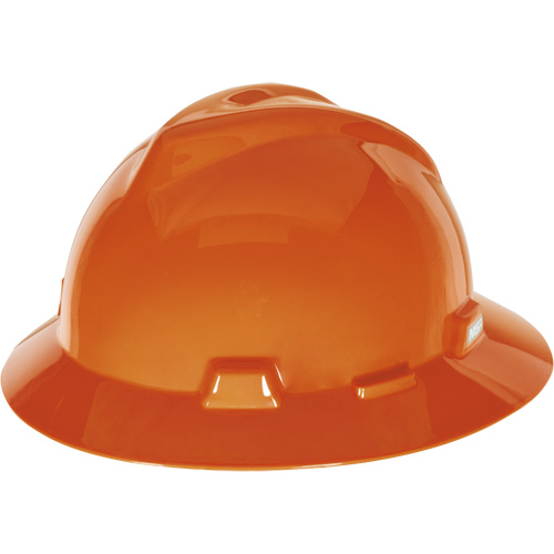 Casque de s&eacute;curit&eacute; &agrave; fente et bordure compl&egrave;te V-Gard, Suspension &agrave; douille, Non ventil&eacute; Distribution Jean Lapalme