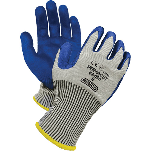 Gants r&eacute;sistant &agrave; la coupe PrimaCut, Taille 9, Calibre 13, Rev&ecirc;tement Nitrile, Enveloppe en PEHP, ANSI/ISEA 105 niveau 4/EN 388 niveau 5 Distribution Jean Lapalme