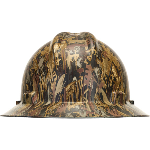 V-Gard&reg; Hydro Dip Full Brim Hard Hat, Meets CSA Type 1, Ratchet Suspension, Non-Vented Distribution Jean Lapalme