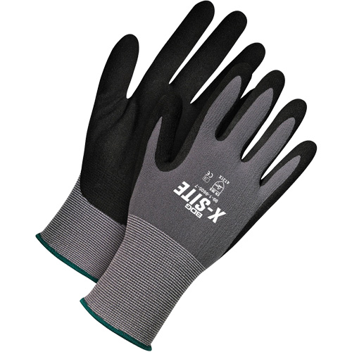 Gants enduits l&eacute;gers X-Site, 8, Rev&ecirc;tement Nitrile, Calibre 15, Enveloppe en Nylon/Lycra Distribution Jean Lapalme