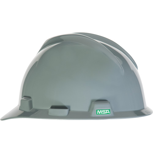 Casque de s&eacute;curit&eacute; &agrave; fentes V-Gard, R&eacute;pond aux normes CSA type 1, Suspension Glissement rapide, Non ventil&eacute; Distribution Jean Lapalme