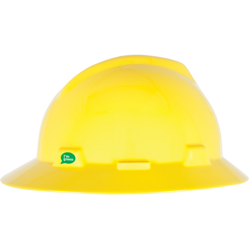 V-Gard&reg; GREEN Slotted Full Brim Hard Hat, Meets CSA Type 1, Ratchet Suspension Distribution Jean Lapalme