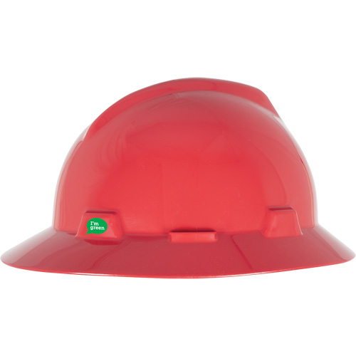 V-Gard&reg; GREEN Slotted Full Brim Hard Hat, Meets CSA Type 1, Ratchet Suspension Distribution Jean Lapalme