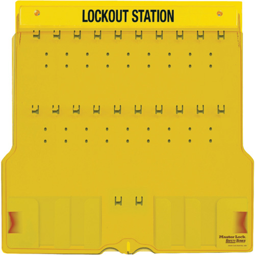 Trilingual Covered Lock Station, None Padlocks, 20 Padlock Capacity, Padlocks Not Included Distribution Jean Lapalme