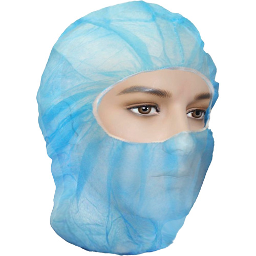 Cagoules de protection Care, Polypropyl&egrave;ne, Bleu Distribution Jean Lapalme