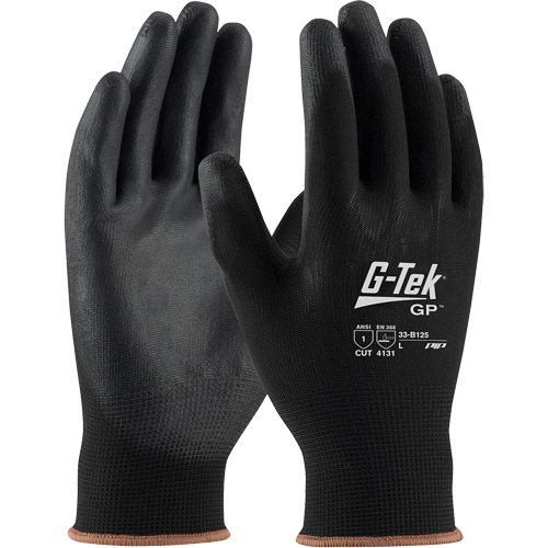 G-Tek&reg; GP Coated Gloves, Small, Polyurethane Coating, 13 Gauge, Nylon Shell Distribution Jean Lapalme
