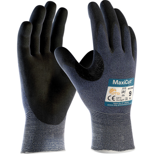 ATG MaxiCut&reg; Ultra Cut Resistant Gloves, Size X-Large, 15 Gauge, Foam Nitrile Coated, HPPE Shell, ASTM ANSI Level A3/EN 388 Level 5/EN 388 Level C Distribution Jean Lapalme