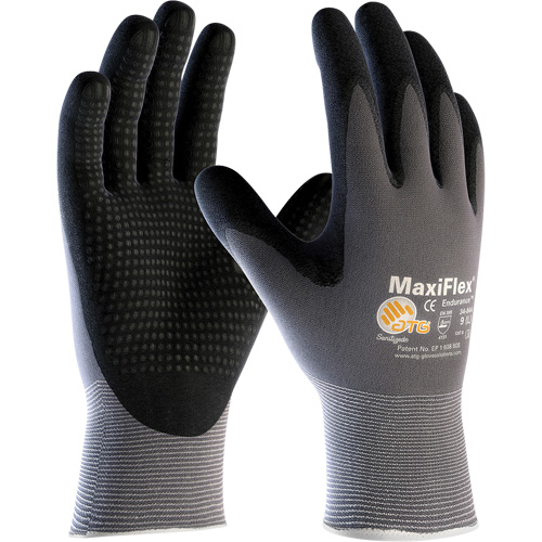 ATG MaxiFlex&reg; Endurance Coated Gloves, Small, Foam Nitrile Coating, 15 Gauge, Nylon/Lycra&reg; Shell Distribution Jean Lapalme