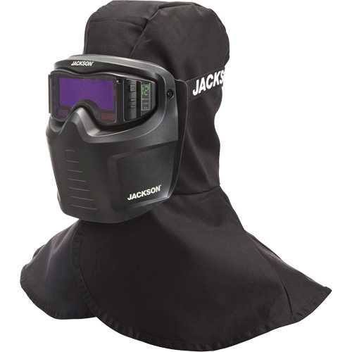 Masque de soudage Rebel ADF, 3,5" lo x 1,3" la Champ de vision, Teinte 3/5-12, Noir Distribution Jean Lapalme