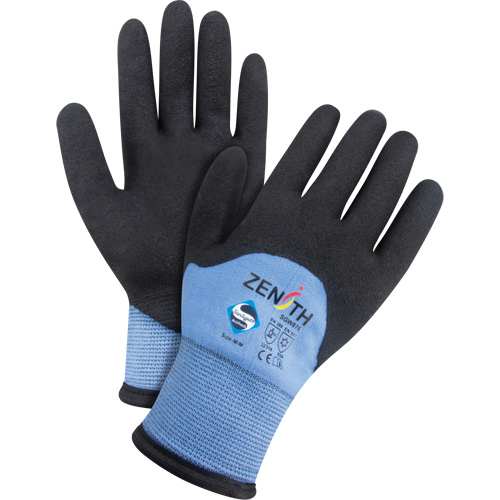 Gants enduits ZX-30° de premi&egrave;re qualit&eacute;, T-Grand, R&ecirc;vetement Mousse de PVC, Calibre 15, Enveloppe en Nylon Distribution Jean Lapalme