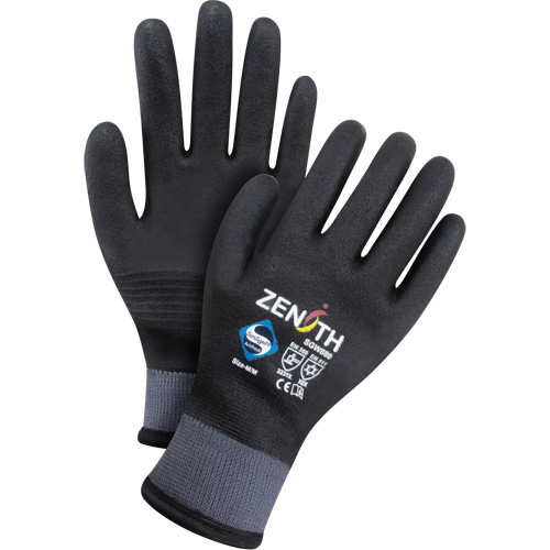 Gants enduits ZX-30° de premi&egrave;re qualit&eacute;, 2T-Grand, R&ecirc;vetement Mousse de PVC, Calibre 15, Enveloppe en Nylon Distribution Jean Lapalme