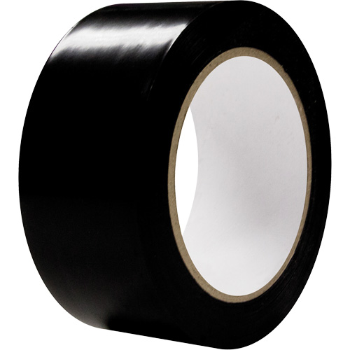 Ruban pour marquage d'all&eacute;es, 2" x 108', PVC, Noir Distribution Jean Lapalme