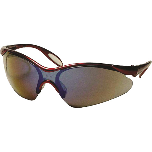 Lunettes de s&eacute;curit&eacute; Miranda, Lentille Miroir bleu, Anti-&eacute;gratignures, R&eacute;pond ou surpasse la norme CSA Z94.3 Distribution Jean Lapalme