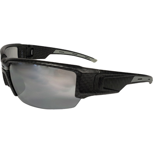 Lunettes de s&eacute;curit&eacute; Hartley, Lentille Miroir fum&eacute;, R&eacute;pond ou surpasse la norme CSA Z94.3 Distribution Jean Lapalme