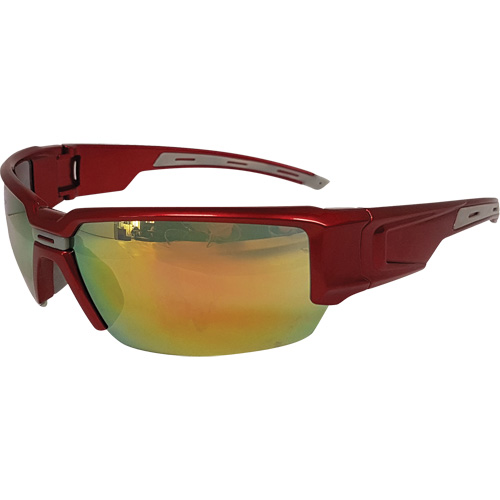 Hartley Safety Glasses, Red Lens, Meets/Exceeds CSA Z94.3 Distribution Jean Lapalme