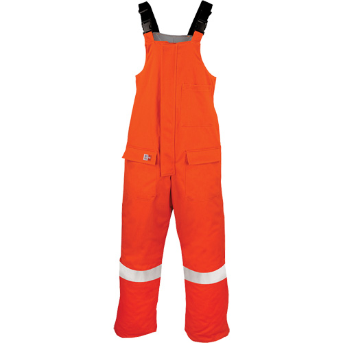 Westex UltraSoft&reg; AllOut Quilt Lined Winter Bib Overall, Small, High Visibility Orange Distribution Jean Lapalme