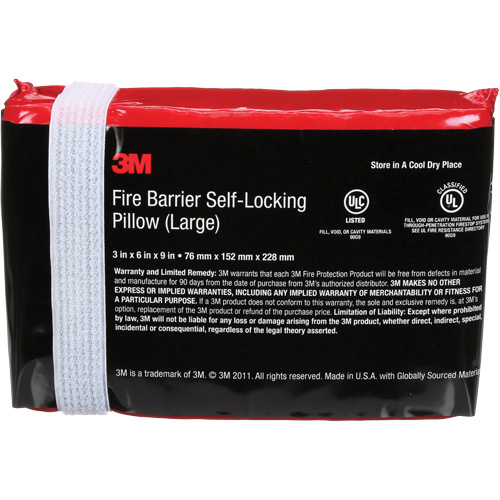 Fire Barrier Self-Locking Pillow Distribution Jean Lapalme