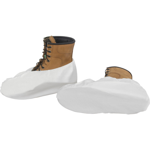 Shoe Covers, One Size, Microporous, White Distribution Jean Lapalme