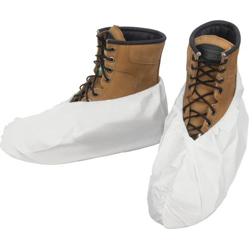 Shoe Covers, One Size, Microporous, White Distribution Jean Lapalme