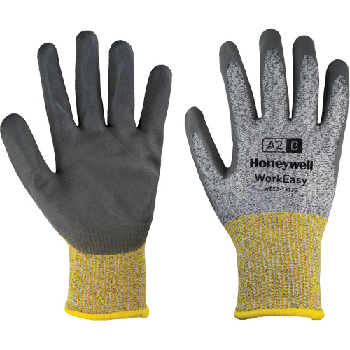 Gants de protection contre les coupures WorkEasy, 11/2T-Grand, Calibre 13, Rev&ecirc;tement Mousse de nitrile, ASTM ANSI niveau A2/EN 388 niveau B Distribution Jean Lapalme