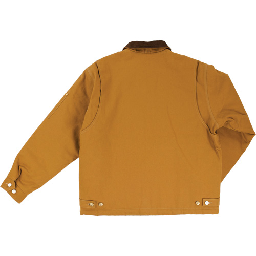 Veste de travail en toile lourde, Hommes, Petit, Brun Distribution Jean Lapalme