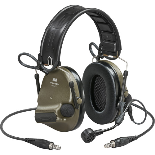 Peltor ComTac VI NIB Dual Lead Headset with Arc, Headband Style, 23 dB Distribution Jean Lapalme