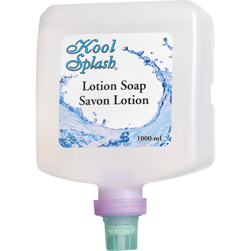 Kool Splash&reg; Clearly Lotion Soap, Cream, 1000 ml, Unscented Distribution Jean Lapalme