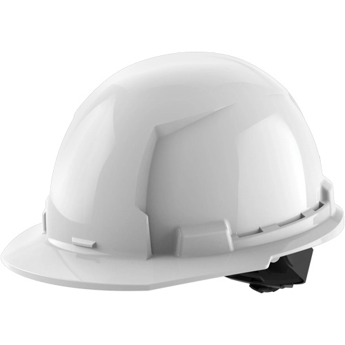 Casque de s&eacute;curit&eacute; &agrave; bordure avant, R&eacute;pond aux normes CSA type 1, Suspension Rochet, Non ventil&eacute; Distribution Jean Lapalme