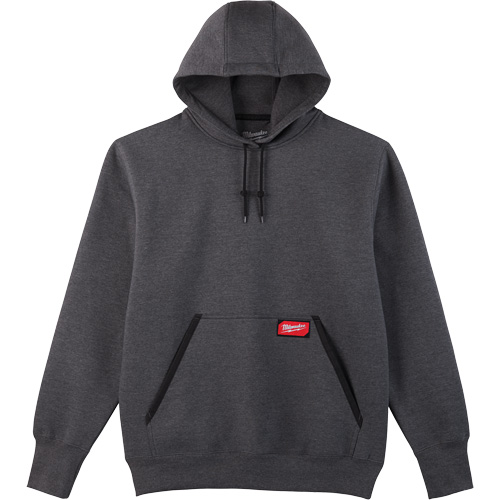 Heavy-Duty Pullover Hoodie, Men's, Small, Grey Distribution Jean Lapalme