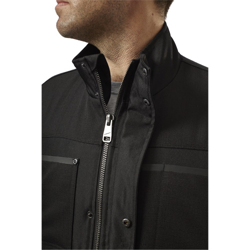 Blouson classique GridIron, Hommes, Petit, Noir Distribution Jean Lapalme