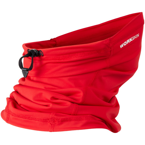 Workskin Neck Gaiter, Red, Polyester Distribution Jean Lapalme