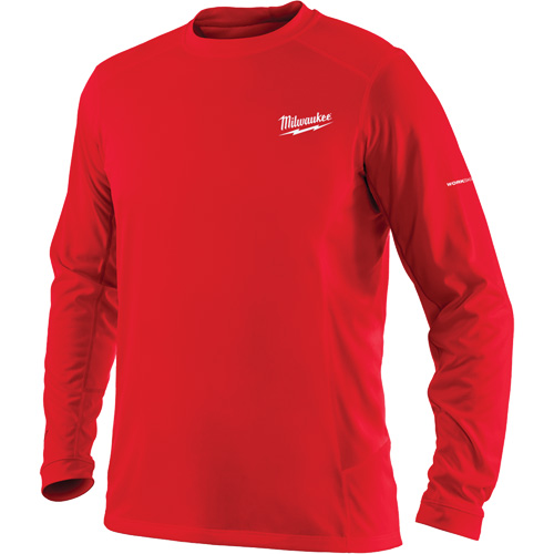 T-shirt &agrave; manches longues Workskin, Hommes, 3T-Grand, Rouge Distribution Jean Lapalme
